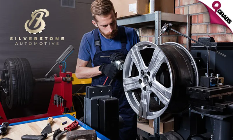 Car Rim Restoration at Silverstone Automotive Workshop!